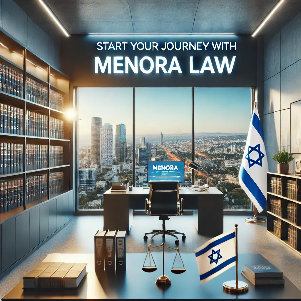 Start Your Journey with Menora Law israeli real estate law with israeli attorney 